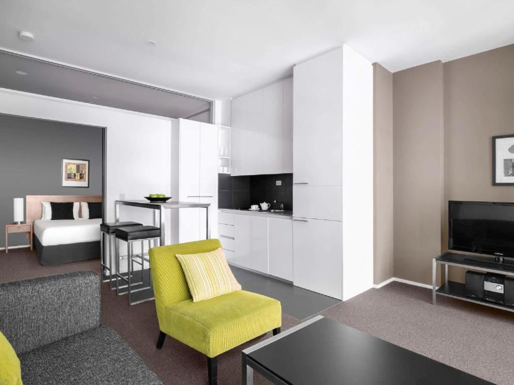 Mantra 100 Exhibition Aparthotel Melbourne Luaran gambar